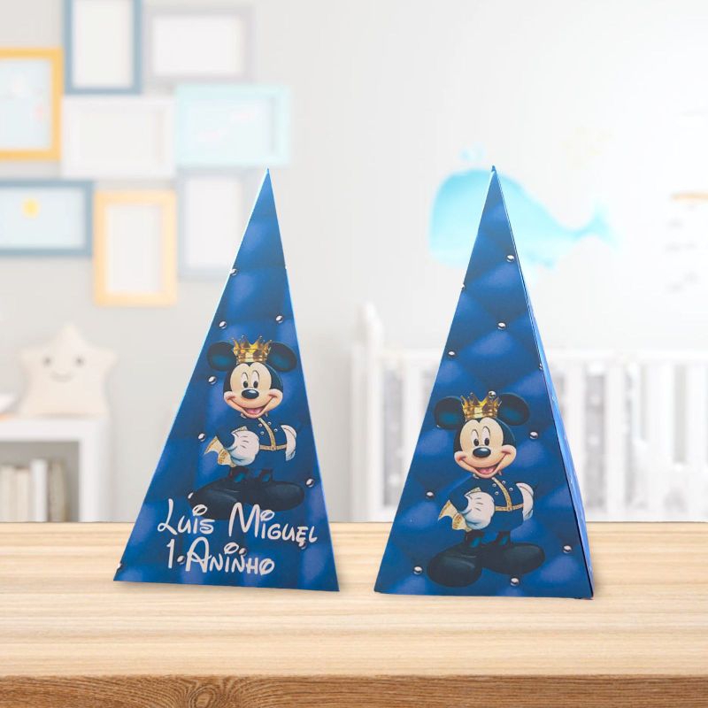 Pirâmide personalizada Mickey realeza 15 unidades