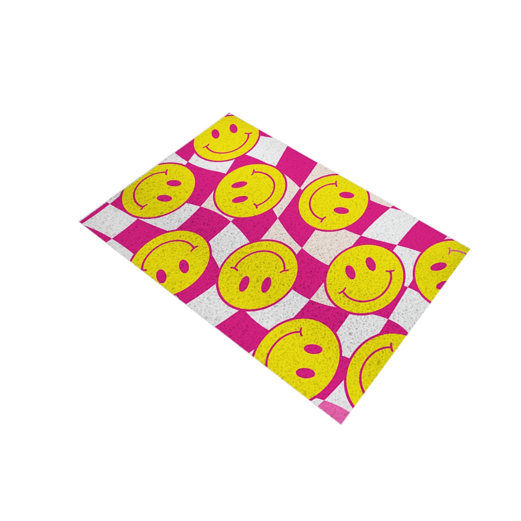 Tapete Capacho Divertido Para Porta Desenhos Smiles Ca883