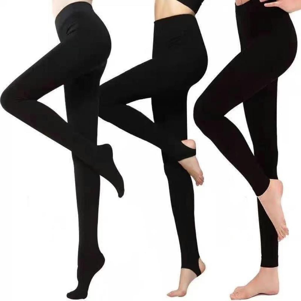 Novo Meia-Calça Térmica de Fio 40 Com Pé e Sem Pé De Estilo Simple