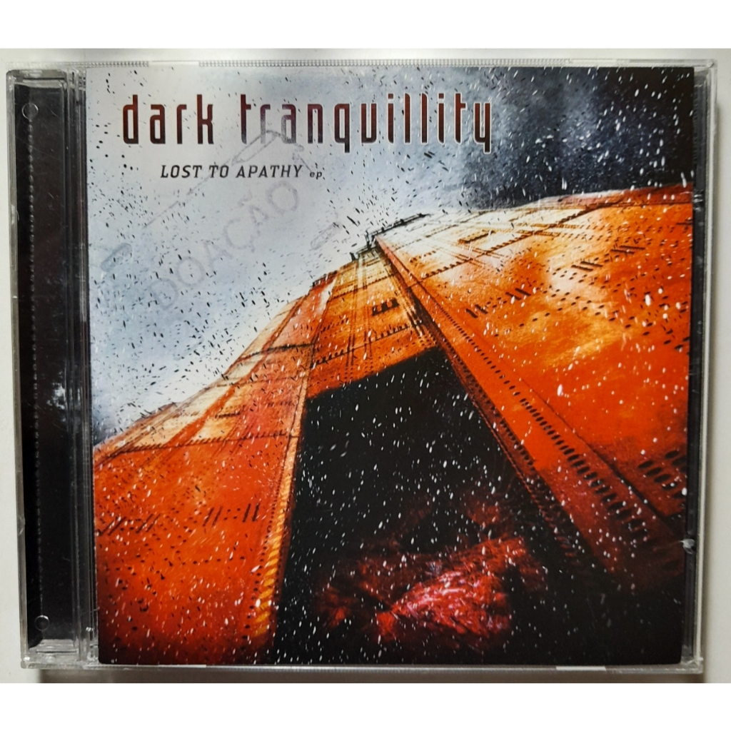 Cd Dark Tranquility, Lost To Apathy. Mídia intacta.