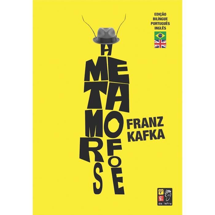 Livro A Metamorfose de Franz Kafka - Capa especial com verniz e relevo nos detalhes