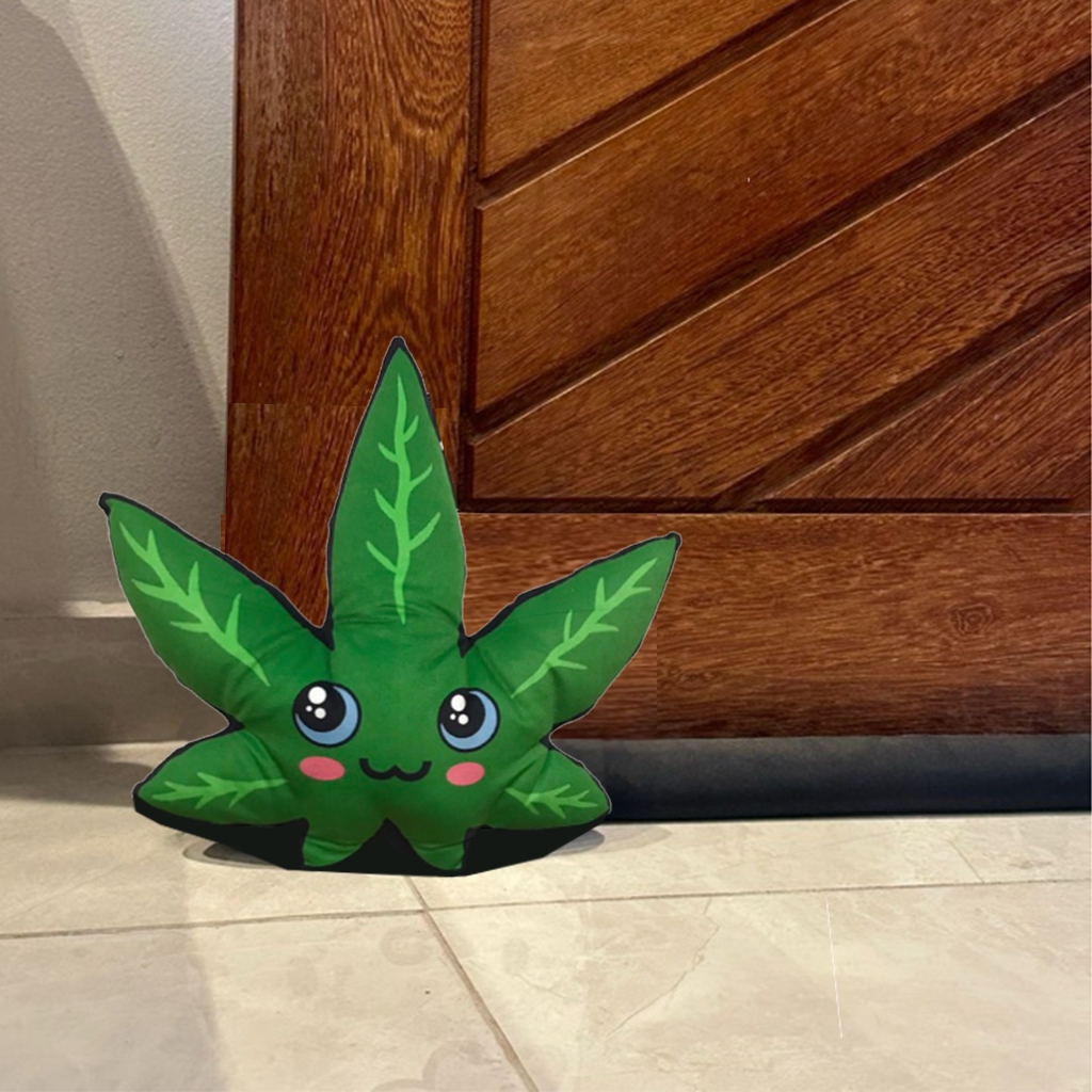 Peso de porta folha simulação erva em Oferta na Shopee