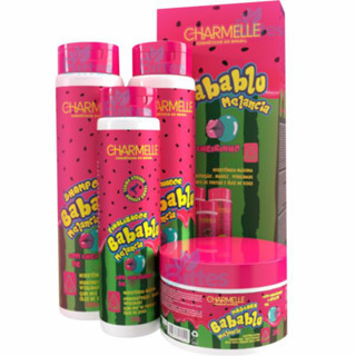 Kit Babablu Melancia Charmelle Com Cheirinho De Melancia Perfumado em Oferta na Shopee