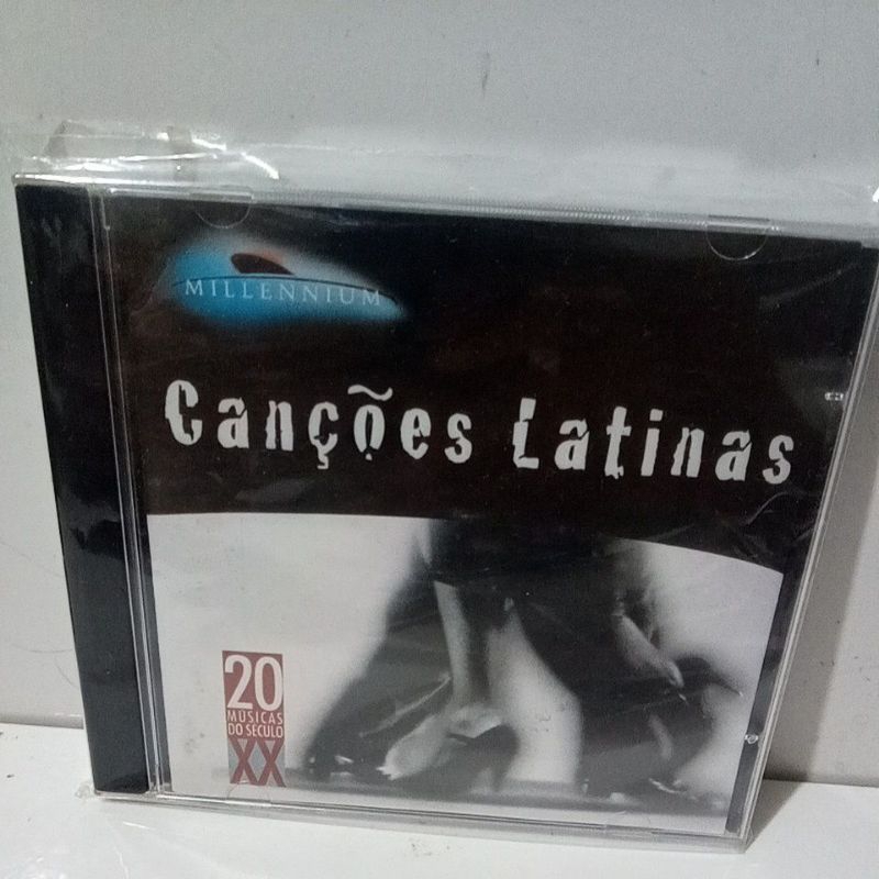 Cd Canções Latina Millennium Paulo Ricardo, Maria Bethânia, Tania Alves,Elis Regina.....Novo de Fabrica Original
