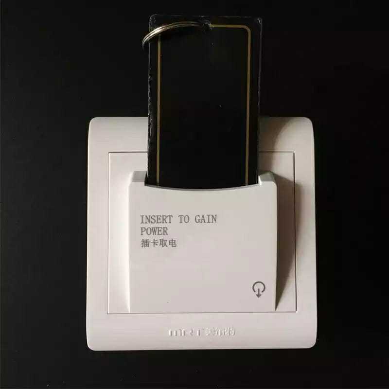 Interruptor De Poupança De Energia P/ Hotel - Magnetico - Economizador De Energia Para Hotel motel pousada condominio