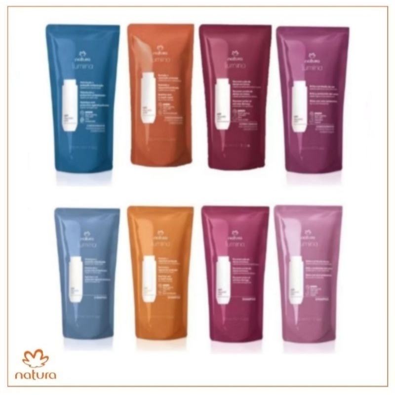 Shampoo Lumina + Condicionador Lumina Natura ( Kit refis Novos) em Oferta na Shopee
