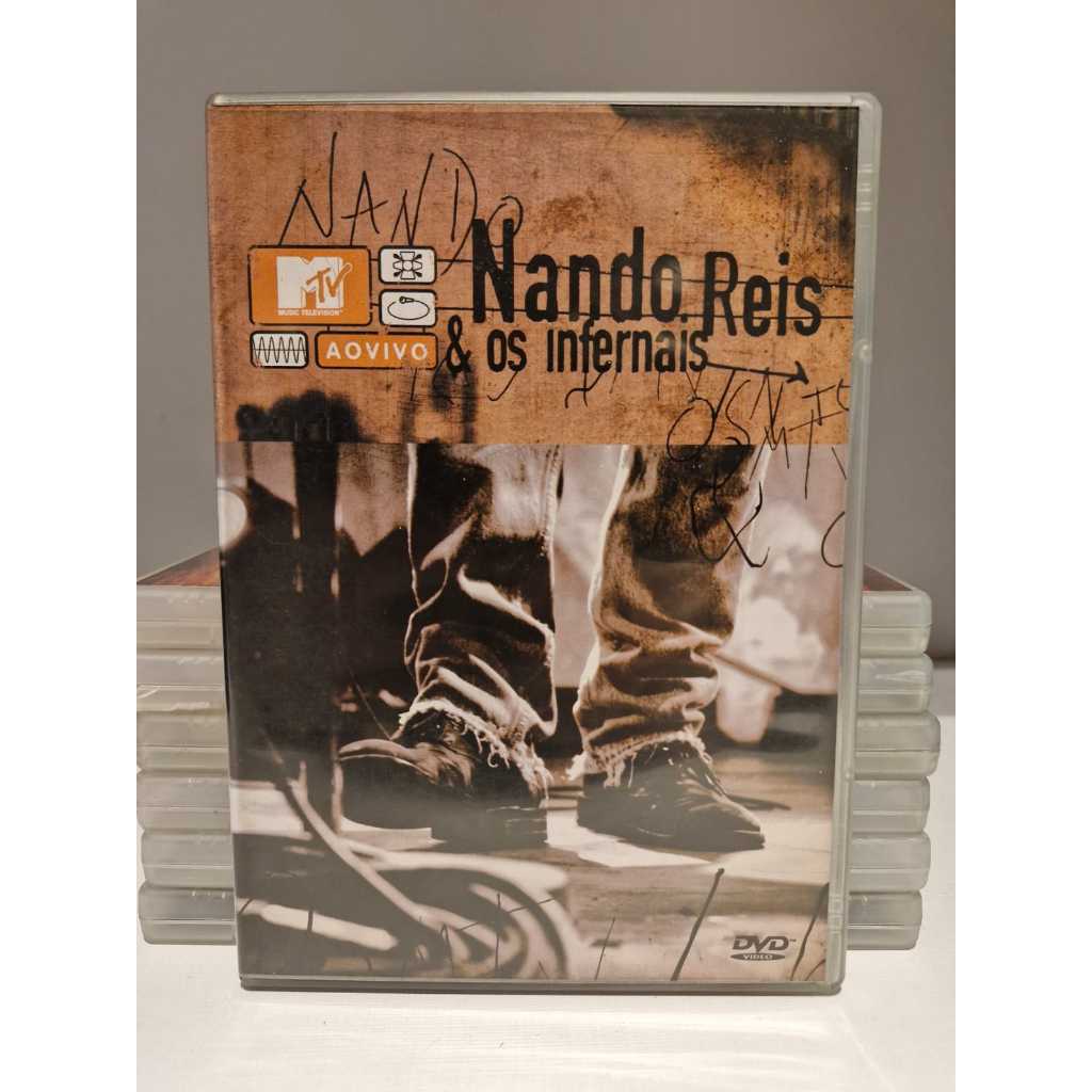 NANDO REIS E OS INFERNAIS - AO VIVO - DVD - Original