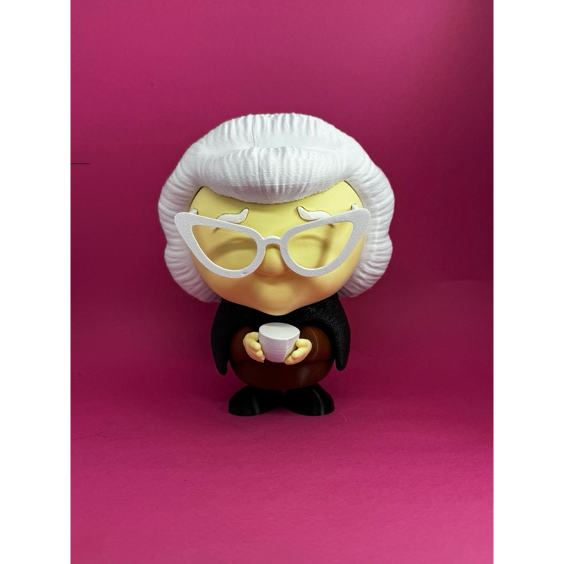 [O MAIS VENDIDO+ENVIO RÁPIDO!] Divertidamente Emoção Nostalgia / Old Lady - Inside Out - Action Figure Colecionável - 3D