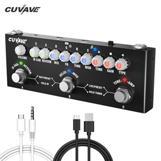 Pedal de efeitos múltiplos Pedal de efeitos para guitarra Pedal de efeitos para guitarra recarregável Pedais de efeitos em Oferta na Shopee