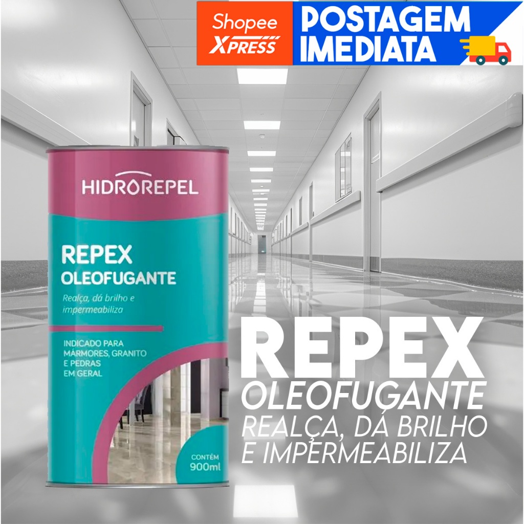 Oleofugante Repex 900ml Hidrorepel - Impermeablizante