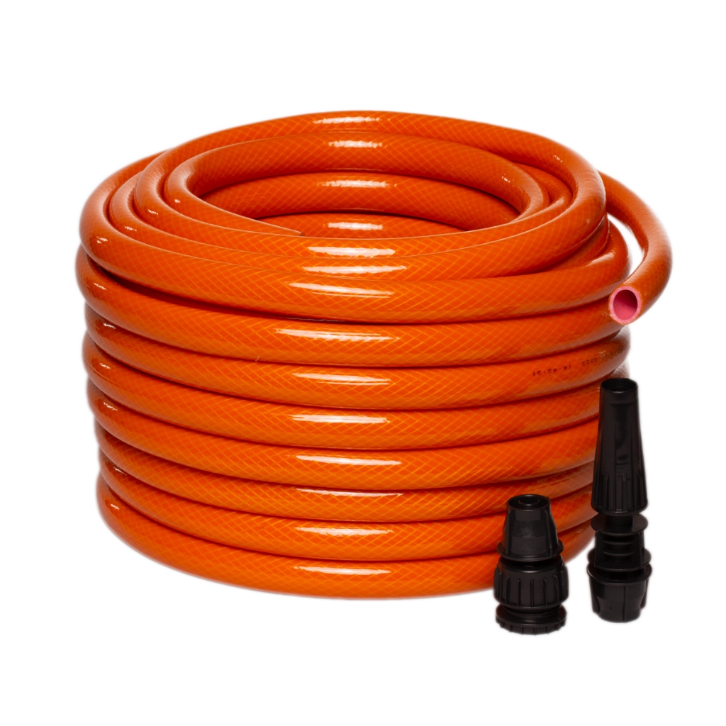 Mangueira para Jardim Trançada 20 m Famastil com Esguicho Multifunção e Conector Resistente em Oferta na Shopee