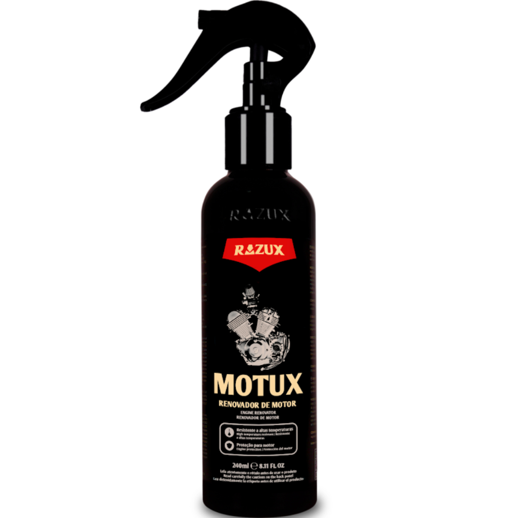Produto Para Passar No Motor da Moto Renovador Motux Verniz 240ml em Oferta na Shopee
