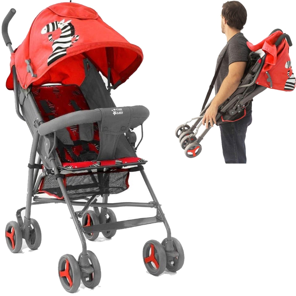 Carrinho de Bebê Guarda Chuva Passeio Leve Infantil Compacto Viagens Dobrável Avião 15kg Resistente