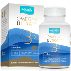 Equaliv Ômega 3 Ultra Caps - Frasco 120cps ou 60cps