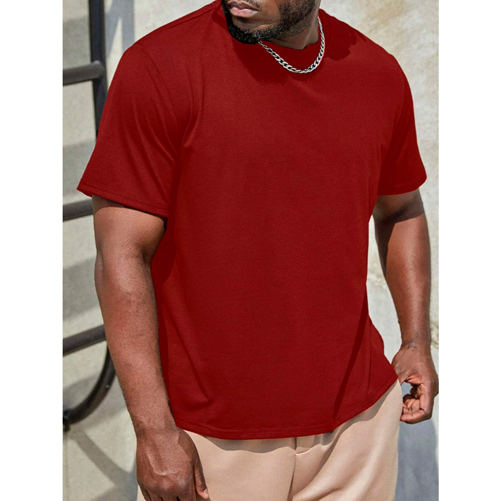 Camiseta Lisa Unissex Básica Estilo Skatista Academia T Shirt Casual Fashion Masculina Simples Swag
