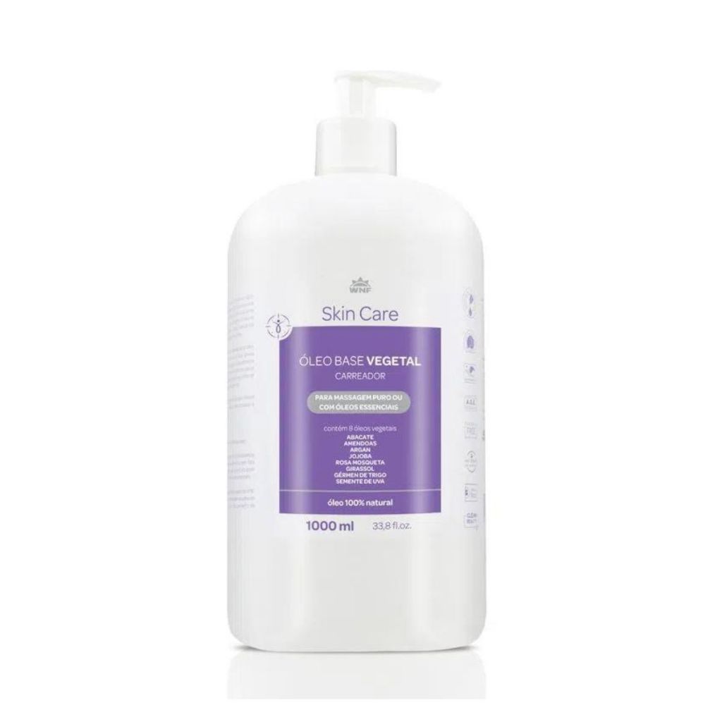 Óleo Vegetal Neutro Base Para Massagem 1L Esthetic Spa - Wnf