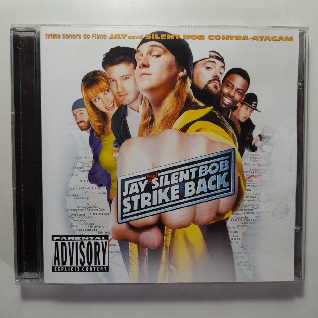 Say Silent Bob Strike Back. Cd seminovo, mídia intacta. C/ PJ Harvey, Bon Jovi, Steppenwolf, Run DMC etc