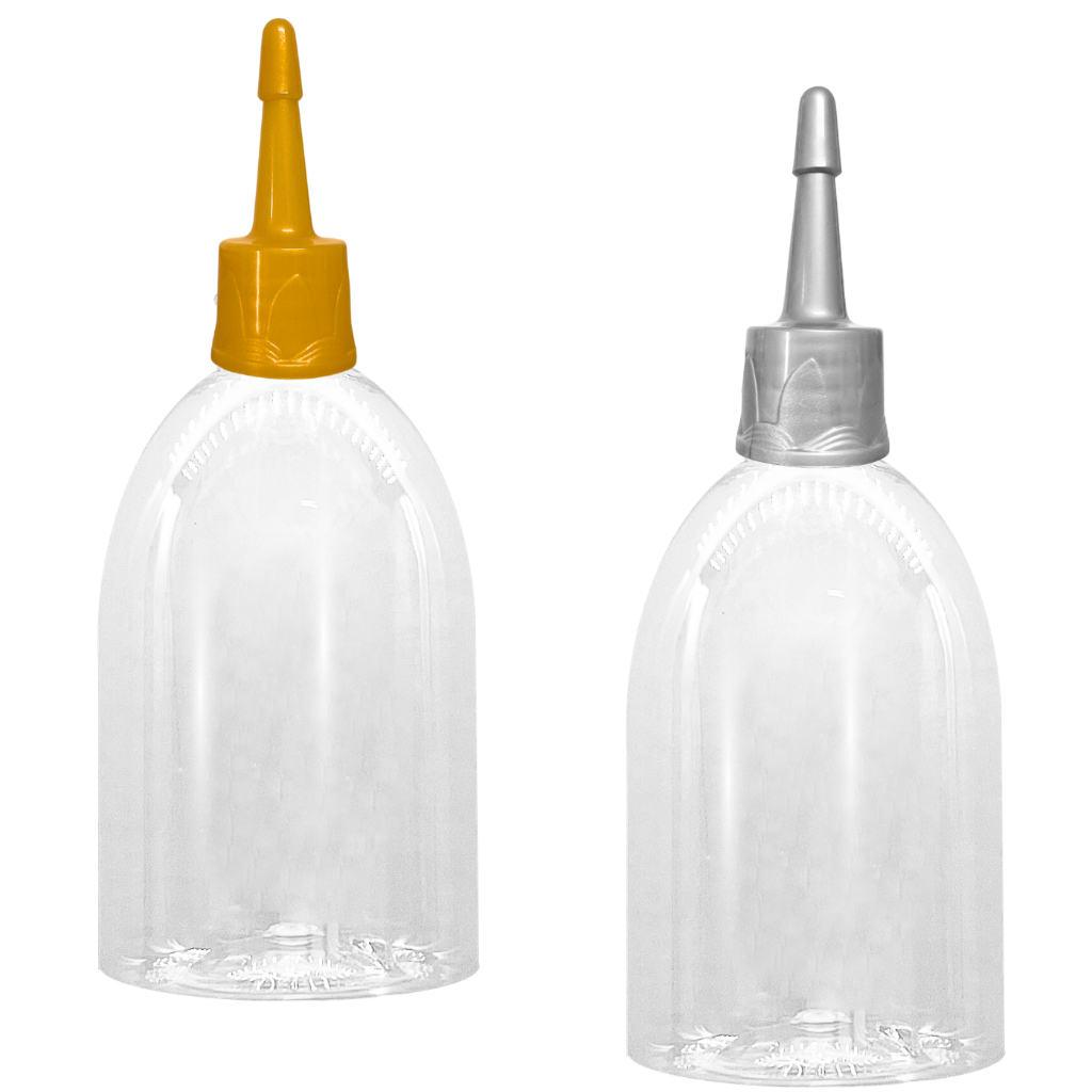 50 Frascos Pet 100ml Com Bico Aplicador P/ Reparador Pontas