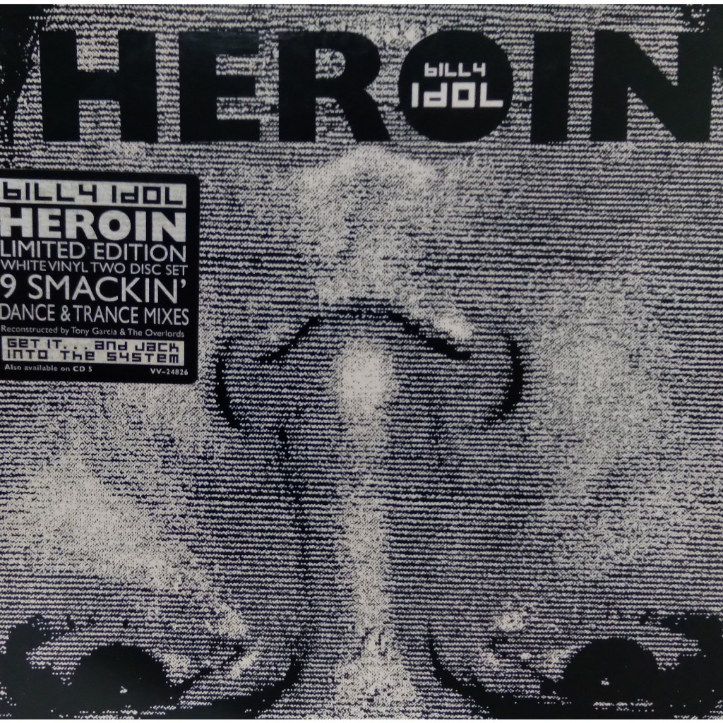 Lp - Billy Idol - Heroin - Imp USA - 1993 (Duplo - Dance & Trance Mixes)