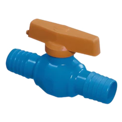 5 Unidades Registro De Esfera Com União Dentada 3/4" Azul Durín