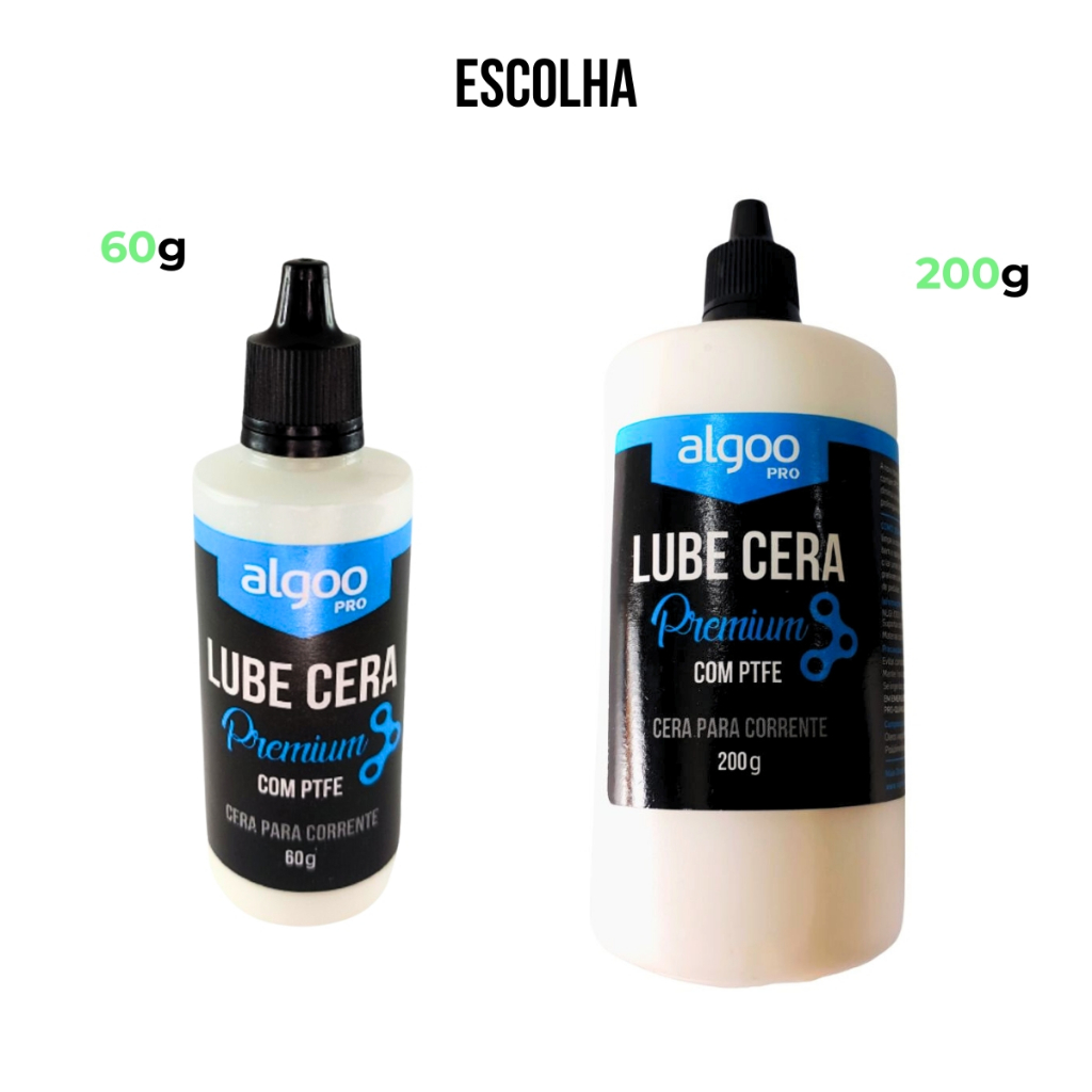 Lubrificante Cera Corrente Bike Bicicleta Algoo Cera Premium — imagem 2 de 2