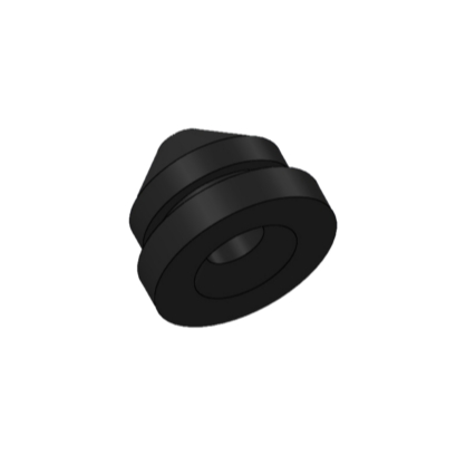 Coxim Fixar Capa Plástica Superior Motor Iveco Daily 3.0