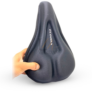 Capa De Banco Selim Para Bicicleta Gel Silicone Almofada Super Confortável Bike Ciclista em Oferta na Shopee