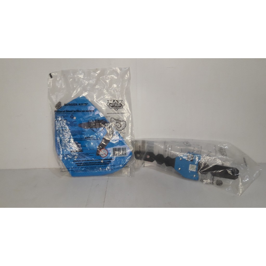 Bonecos Max Steel Burguer king Mcd62