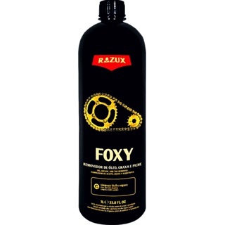 Removedor Óleo Graxa Piche Limpa Corrente Foxy Razux 1L em Oferta na Shopee