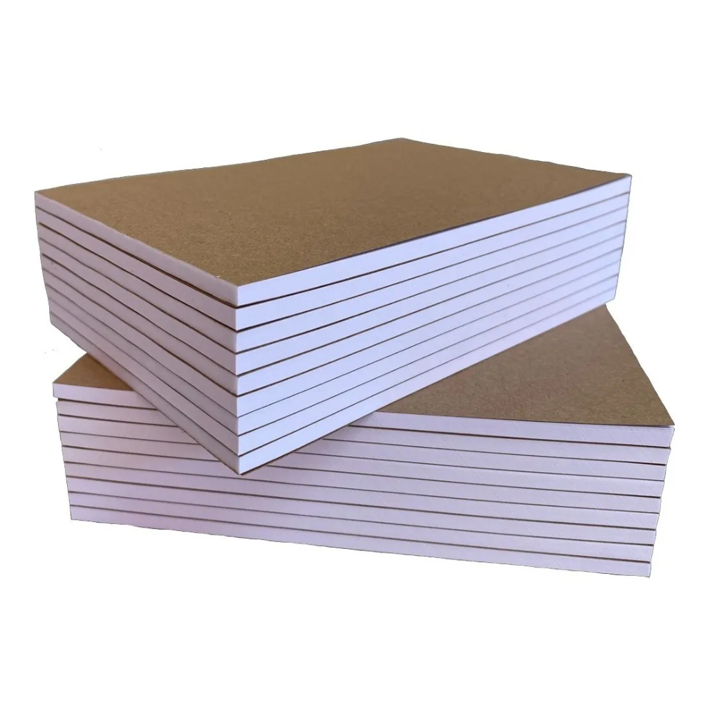 100 Blocos de Rascunho 15x21 Grande para Anotação  C/ 50 Fls