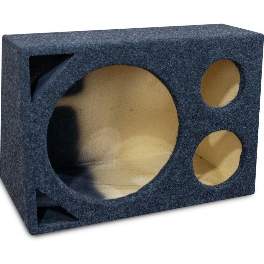 Caixa Som Trio Duto Triangulo Vazia Falante De 12 Corneta Tweeter Som Automotivo em Oferta na Shopee