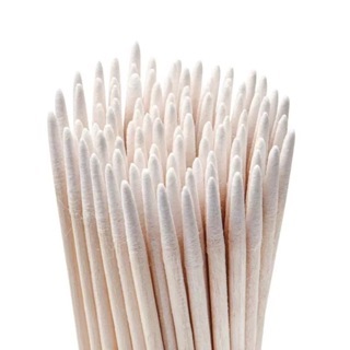 Kit com 100/300/600/1000 Palitos / Algodao Limpeza Henna Micropigmentacao Sobrancelha