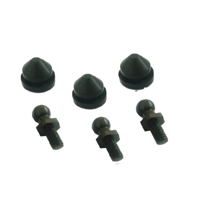 3 Pino 3coxim Fixar Capa Plástica Superior Motor Iveco Daily