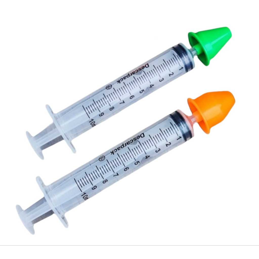 Lavador Nasal Seringa Infantil Adulto 2 Bicos + 2 Seringa Promoção em Oferta na Shopee