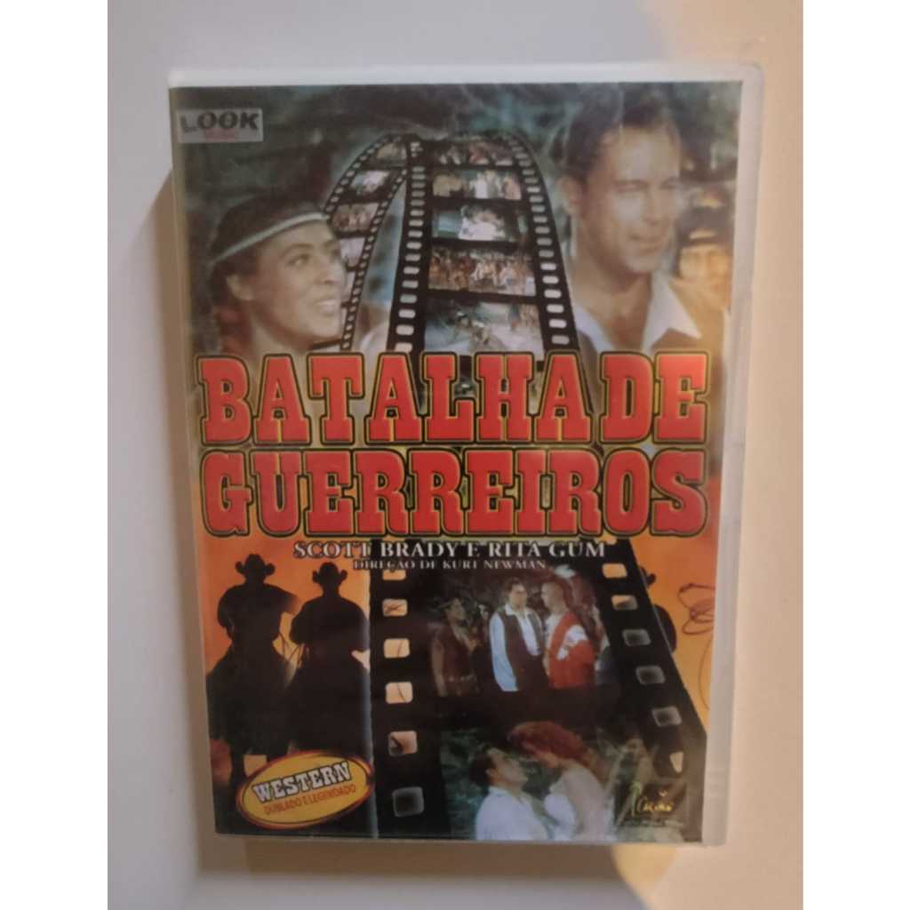 Dvd Batalha De Guerreiros - Scoth Brady E Rita Gum novo lacrado