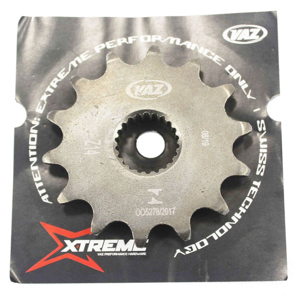 Pinhão 13 Dentes P/ Lander 250 / Fazer 250 (Passo 520) Aço 1045 Original Vaz em Oferta na Shopee