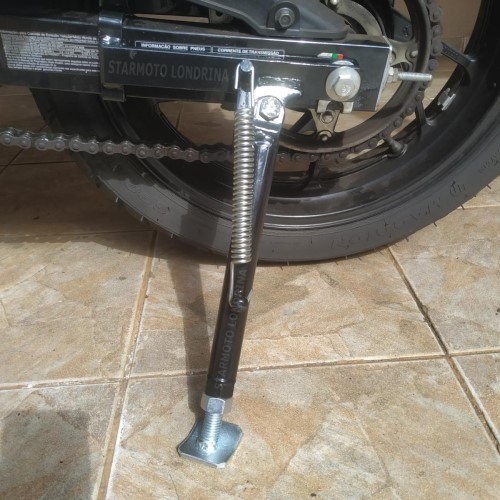Cavalete Descanso Apoio Lateral Reforçado - BROS, FAZER 250 TWISTER XRE 190 e 300 CB 300 FALCON TORNADO em Oferta na Shopee