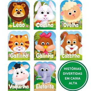 Kit de Livros Infantis Olha quem sou com 8 livros- SUPER Promoção em Oferta na Shopee
