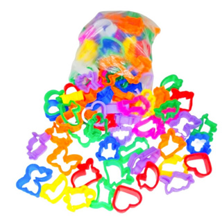 100 Cortador Molde Forminha p/ Massinha de Modelar Kit Festa Lembrancinha em Oferta na Shopee