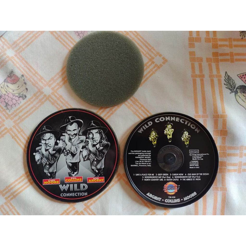 Gary Moore, Phil Collins, Rod Argent Wild Connection Cd Importado da Italia na Lata