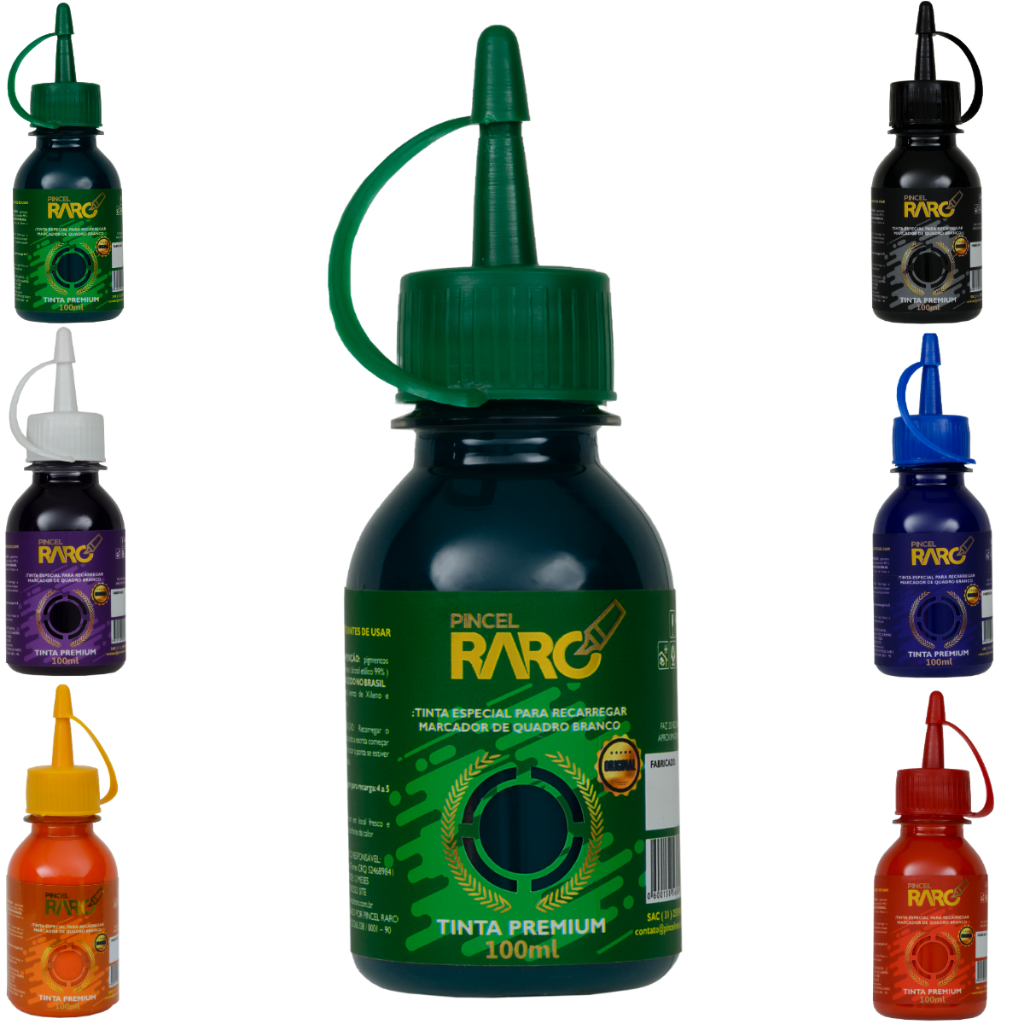 Tinta para pincel marcador de quadro branco 100 ml