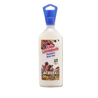 COLA LANTEJOULA MIÇANGA CANUTILHO FUXICO ACRILEX 90 GRAMAS em Oferta na Shopee