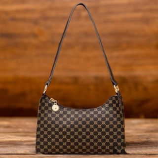 Bolsa Feminina Estampada de Lado Tiracolo Transversal de Ombro Pequena Estilosa Bolsa baguete em Oferta na Shopee