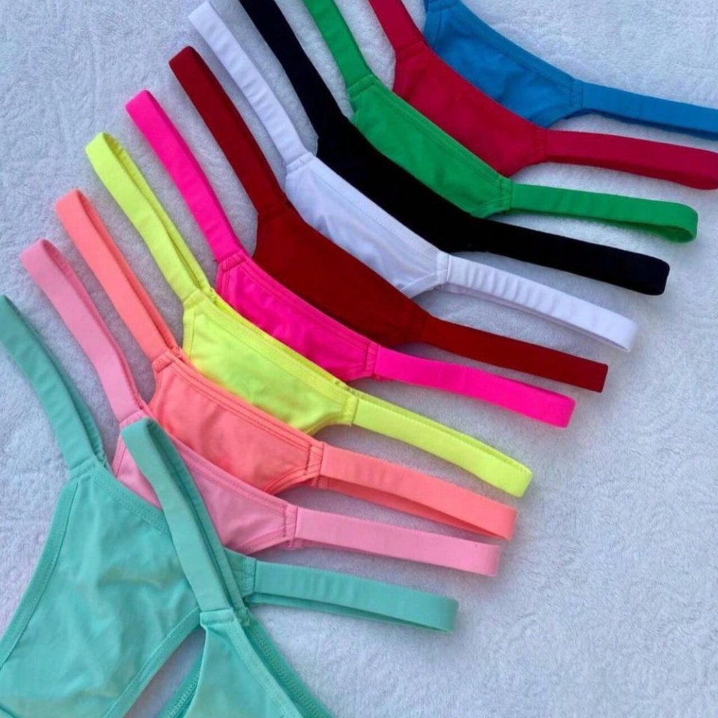 Kit 10 Tangas Femininas Fio Duplo com Pala Calcinha Sexy Confortável Intimate em Oferta na Shopee