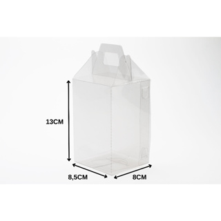 25 Caixas/Maleta de Acetato Transparente 13X8,5X8 P/Doces, Lembrancinhas, Decoração, Festas (C24-T). em Oferta na Shopee