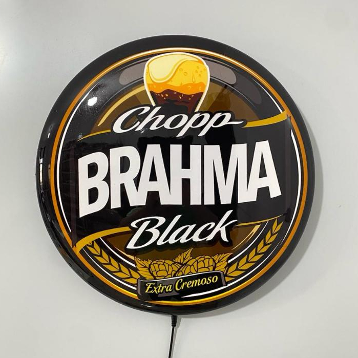 Luminoso Decorativo Brahma Placa de led 40cm