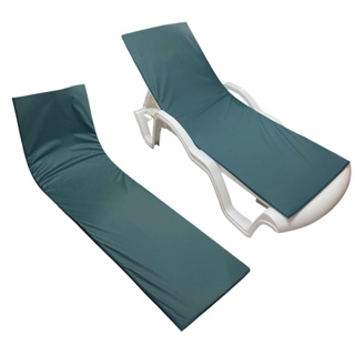 Colchonete Almofadado De Espreguiçadeira Piscina Verde em Oferta na Shopee