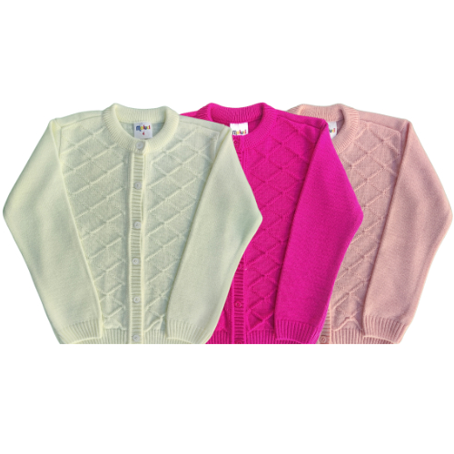 Cardigan infantil menina 2024 em Oferta na Shopee