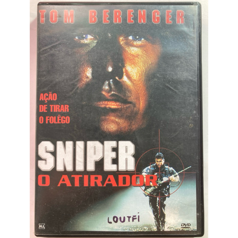 DVD: Sniper: O Atirador, com Tom Berenger #001