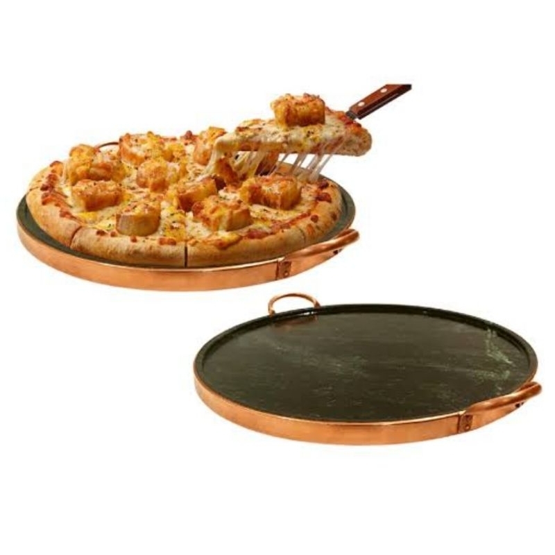 Forma Pizza Pedra Sabão M 27cm